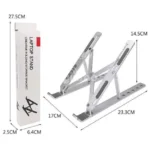 Adjustable Foldable Laptop Stand (10–17.5 Inch) - Image 4