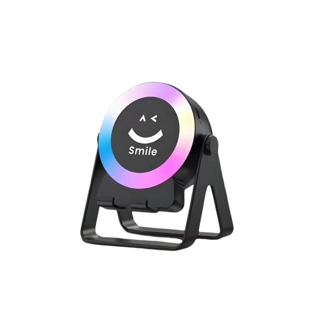 BD KEYBOARD (1) New ZF18 Sensor Speaker & Mobile Stand with RGB Light - Image 1