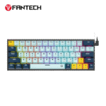 Fantech MK874 V2 Atom 63 Mechanical Gaming Keyboard – Hot-Swappable 3-Pin Red Switch, Sky Blue - Image 3