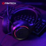 Fantech FLASH HQ53 Lightweight Gaming Headset- (Black) - Image 5