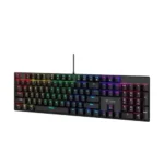 Rapoo GK500-87 Wired (Blue Switch) Black Mechanical Gaming Keyboard - Image 2