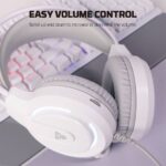 Fantech FLASH HQ53 Lightweight Gaming Headset- (White) - Image 3