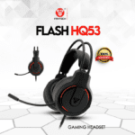 Fantech FLASH HQ53 Lightweight Gaming Headset- (Black)