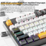 SKYLION K98 RGB Mechanical Keyboard with Bangla Front Keycaps (Wired) - Image 5