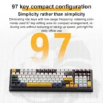 SKYLION K98 RGB Mechanical Keyboard with Bangla Front Keycaps (Wired) - Image 4