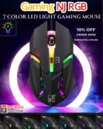 Gaming Mouse – M6 1200 DPI RGB 7 Color LED Wired Mouse for PC & LaptopI Dexora Technologies - Image 3