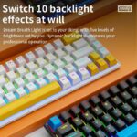 SKYLION K68 Wired Mechanical Keyboard with Bangla Front – 68 Keys RGB Gaming & Office Keyboard - Image 3
