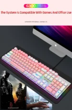 SKYLION G300 Wired Mechanical Keyboard with Bangla Front – 28 RGB Lighting, Gaming & Office - Image 3