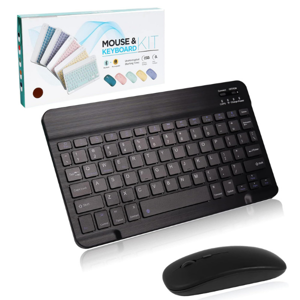 bluetooth-keyboard-mouse-combo-bd1 (2) Ultra-Slim Bluetooth Keyboard Mouse combo for iPad, Android, PC & Laptop - Image 1