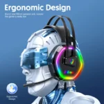 G608 RGB E-Sport Gaming Headset – 7.1 Surround Sound & Noise-Canceling Mic | Dexora - Image 3