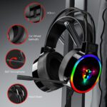 U302 RGB E-Sport Gaming Headset – 7.1 Surround Sound, Noise-Cancelling Mic, RGB LED | Dexora - Image 2