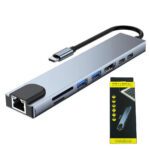 8-in-1 USB-C Hub – Multiport Adapter for Laptop, MacBook, Tablet Dexora Technologies - Image 4