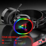 U302 RGB E-Sport Gaming Headset – 7.1 Surround Sound, Noise-Cancelling Mic, RGB LED | Dexora - Image 3