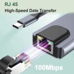 5-in-1 USB-C Hub Multiport Adapter – 4K HDMI, USB 3.0, PD Charging- Dexora - Image 4