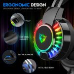 G605 RGB E-Sport Gaming Headset – 7.1 Surround Sound & Noise-Canceling Mic | Dexora - Image 3
