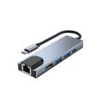 5-in-1 USB-C Hub Multiport Adapter – 4K HDMI, USB 3.0, PD Charging- Dexora