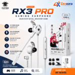 Plextone RX3 Pro RGB Gaming Earphone Type-C | Hi-Fi Stereo Sound | Anti-Noise Mic | Mobile Gaming Earphones | Dexora Technologies